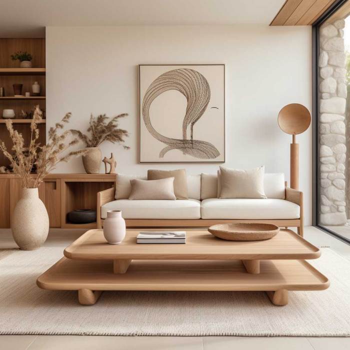 Japandi furniture style